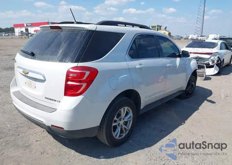 2016 Chevrolet Equinox Lt из США, поврежденный, VIN 2GNALCEK2G6119314
